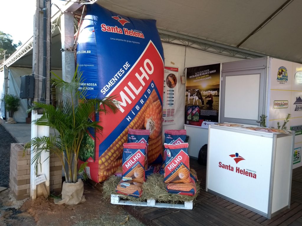 Santa Helena Sementes participa da Feagro, em Santa Catarina.