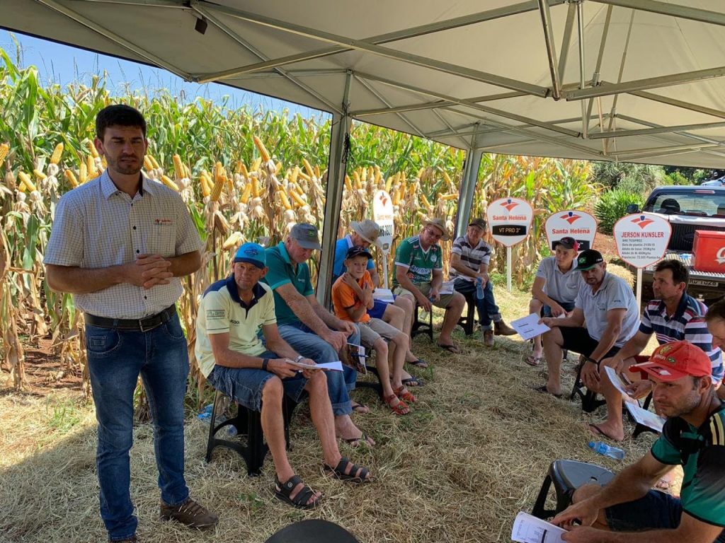 Santa Helena Sementes realiza dia de Campo em Maravilha/SC