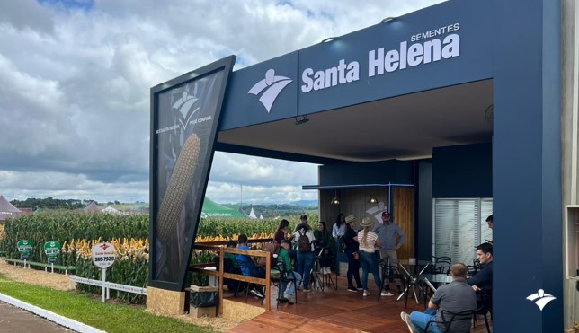 Santa Helena Sementes marca presença no 30º Show Tecnológico Copercampos 