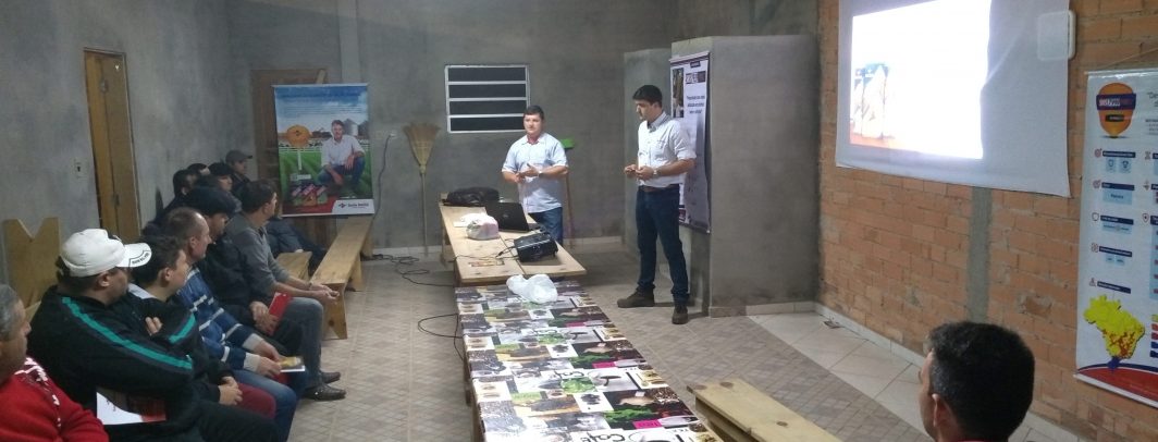 Santa Helena Sementes realiza palestra técnica em Urussanga/SC